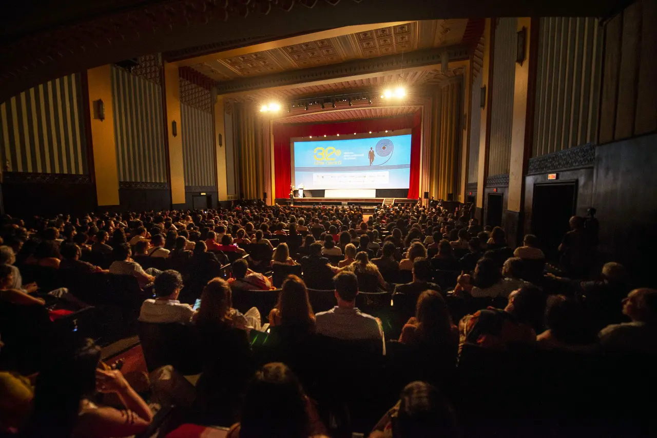 Cine Ceará – Festival Ibero-americano de Cinema chega à 33ª edição consecutiva em 2023; na imagem, registro do evento no encerramento da 32ª edição