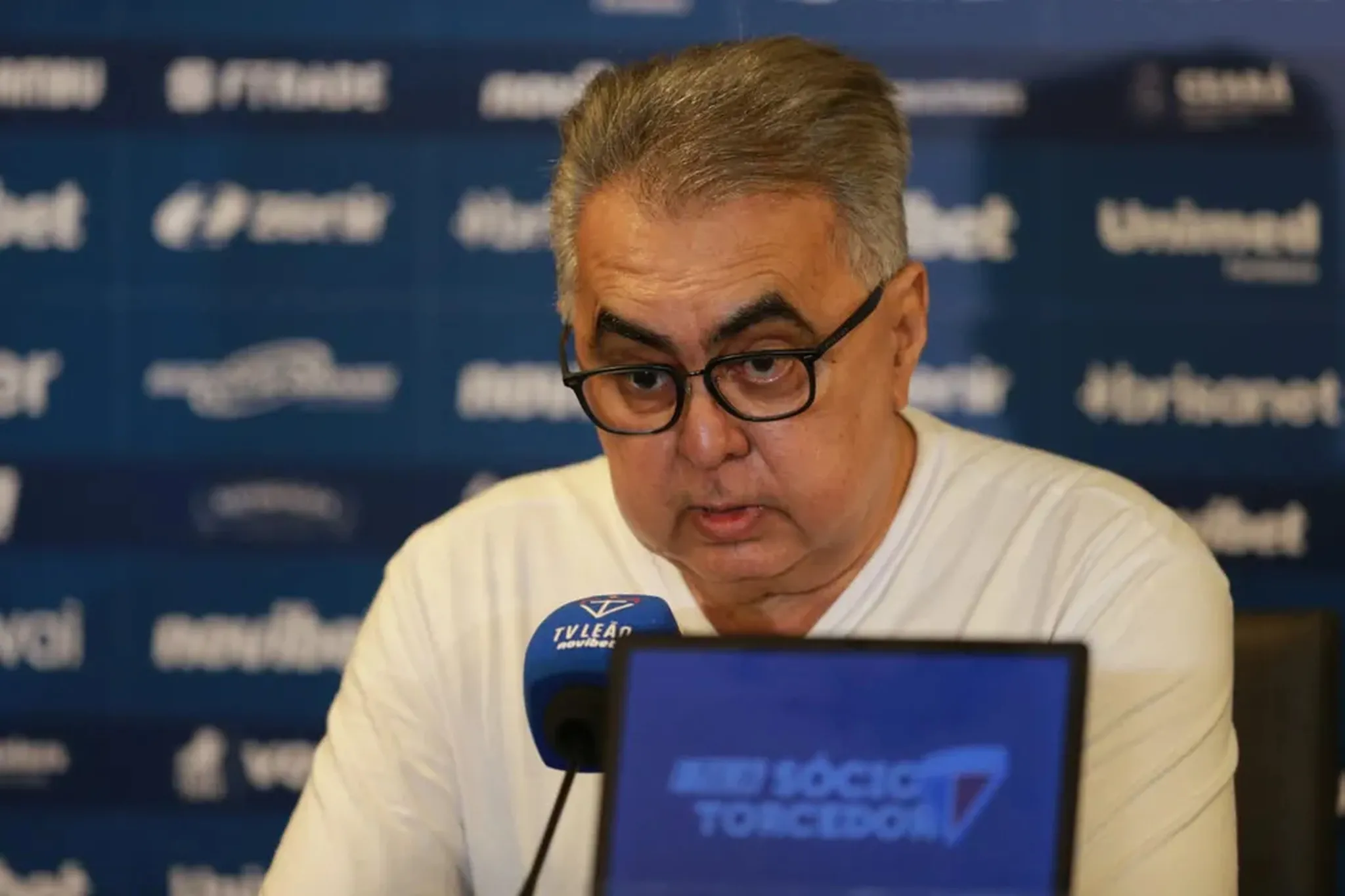 Sérgio Papellin, então executivo de futebol do Fortaleza
