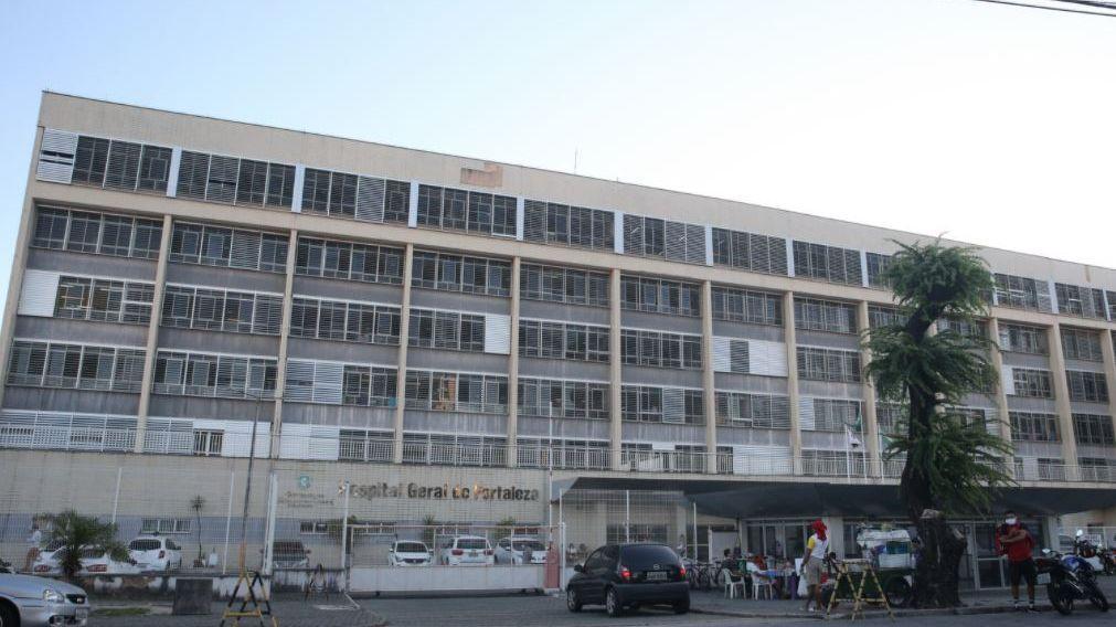 Fachada do Hospital Geral de Fortaleza