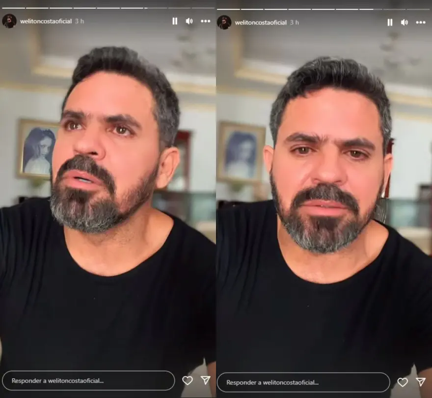 Imagem de Welinton Costa, irmão do cantor Eduardo Costa