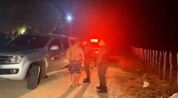 local onde três homens foram mortos em santa quitéria, interior do ceará