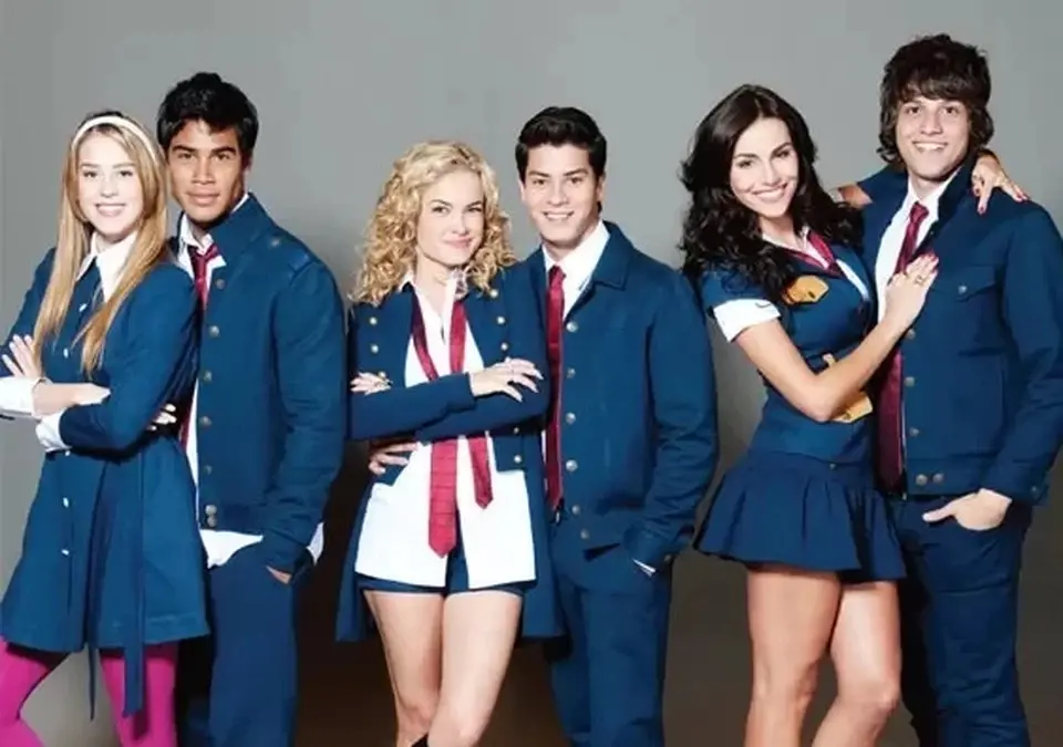 Imagem do grupo Rebelde Brasil