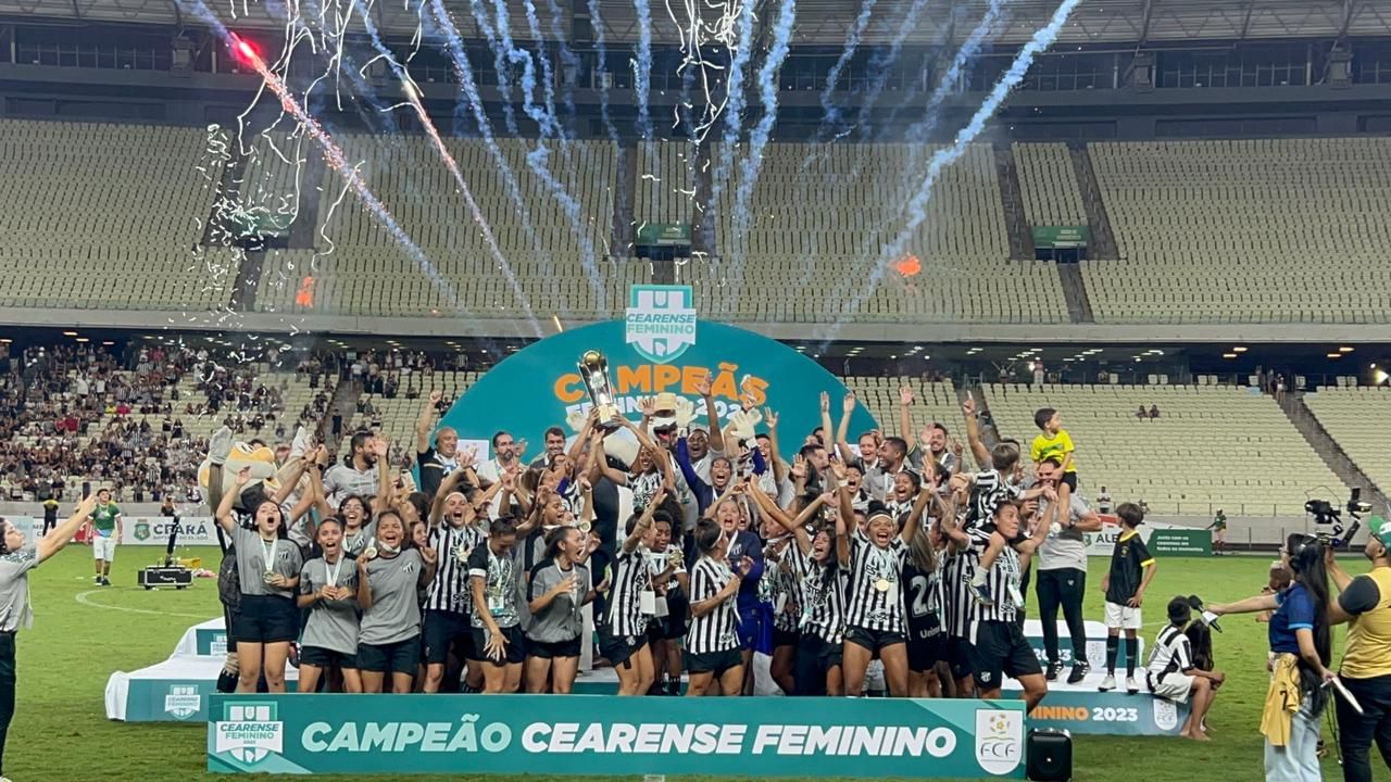 Federação Cearense de Futebol - Meninas do Vozão são campeãs do