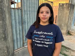 Maria Regina Pereira, estudante proibida de entrar em escola após levar filha de 3 anos em Roraima
