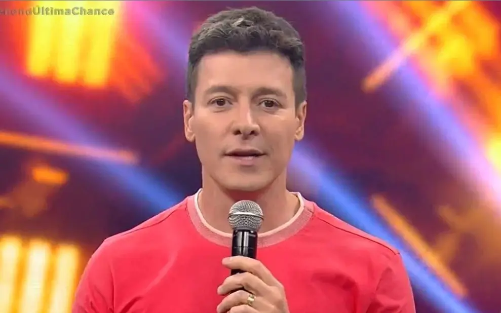 Imagem do apresentador Rodrigo Faro