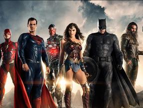 Batman, Superman, Mulher-Maraviha, Aquaman, Cyborg e Flash