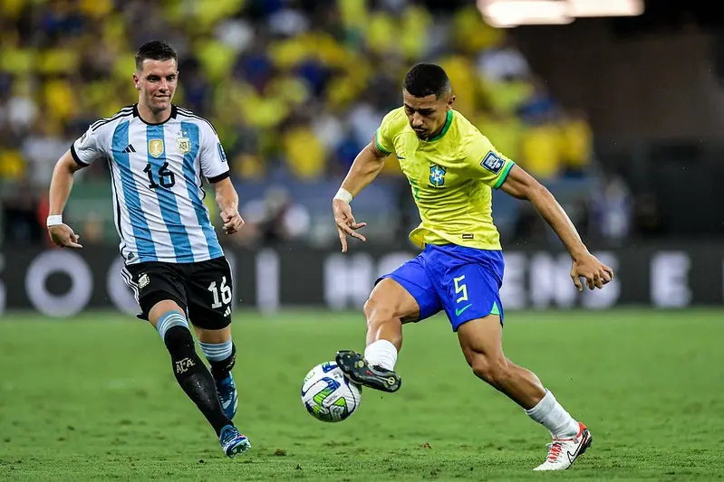 Brasil e Argentina em ação