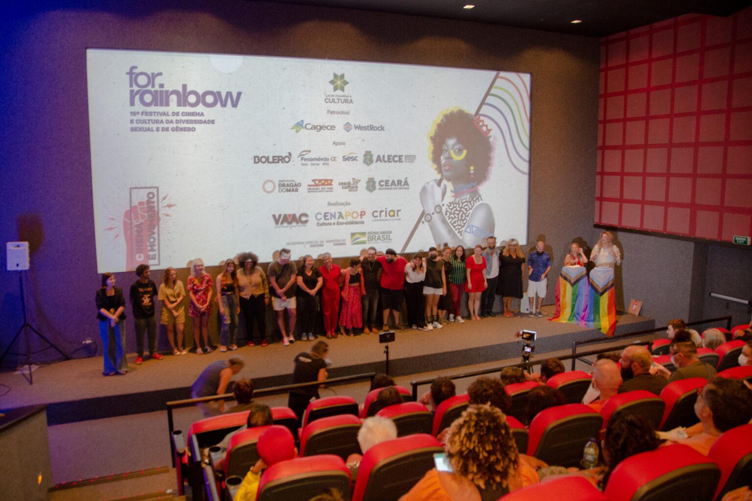 For Rainbow - Festival de Cinema e Cultura da Diversidade Sexual e de Gênero chega à 17ª edição em 2023; na foto, registro do evento em 2022