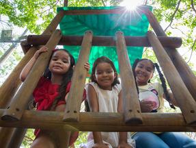 Parque do Cocó é um dos lugares mais procurados pelas famílias nos dias de folga