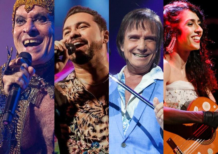 Ney Matogrosso, Xand Avião, Roberto Carlos e Marisa Monte são algumas das atrações do Réveillon de 2024 em Fortaleza