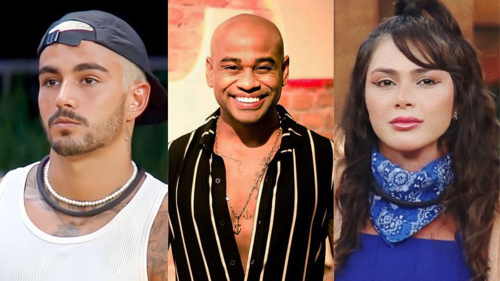 Cézar Black, Nadja e Yuri estão oficialmente na roça