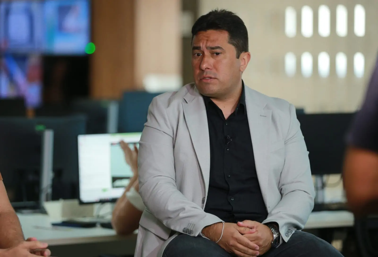 Foto de João Paulo Silva, presidente do Ceará