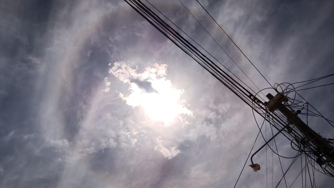 Moradores do Ceará são surpreendidos por 'arco-íris' ao redor do Sol;  entenda fenômeno do halo solar - Ceará - Diário do Nordeste