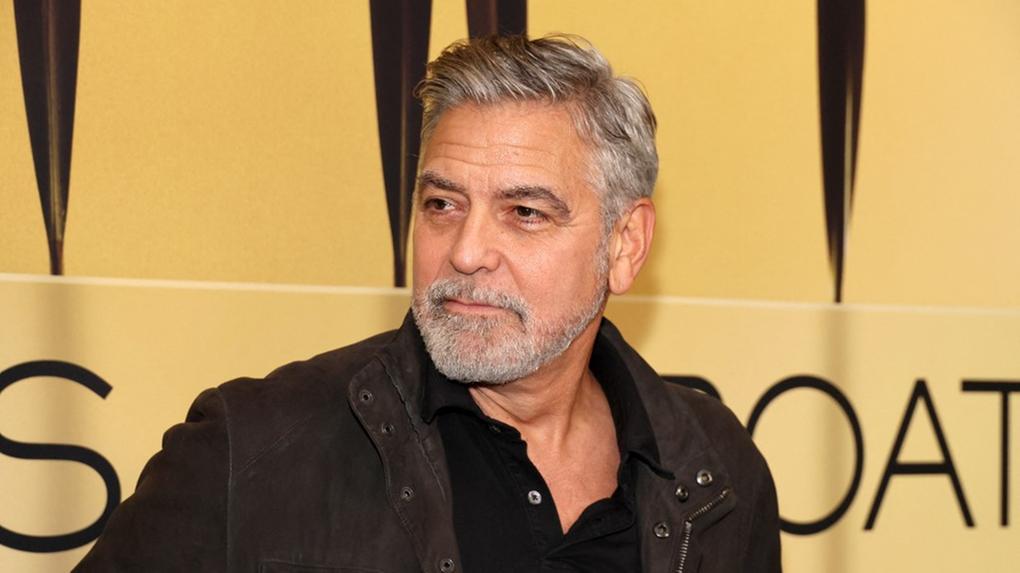 George Clooney em cerimônia