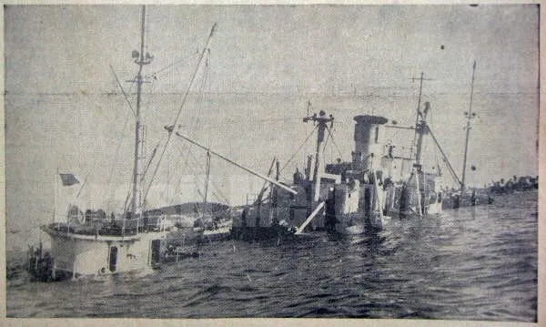 Beny afundou em 1969, próximo ao Porto do Mucuripe