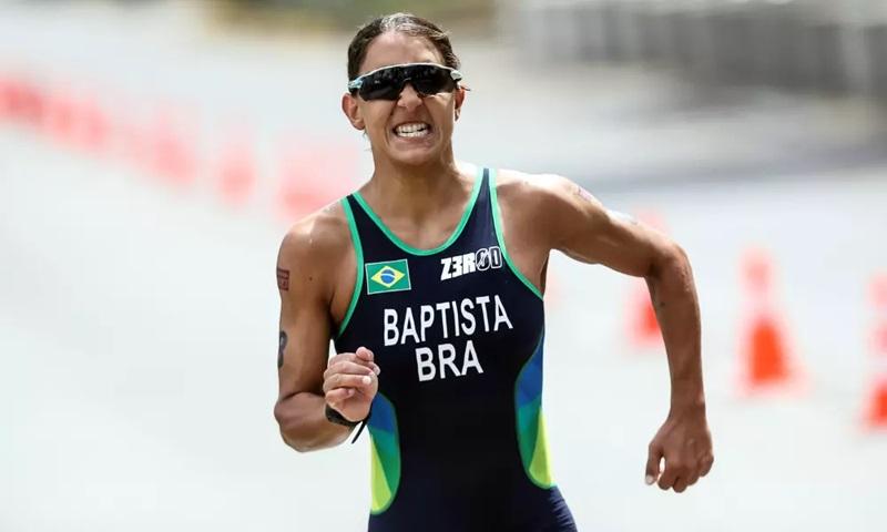 Imagem mostra corredora