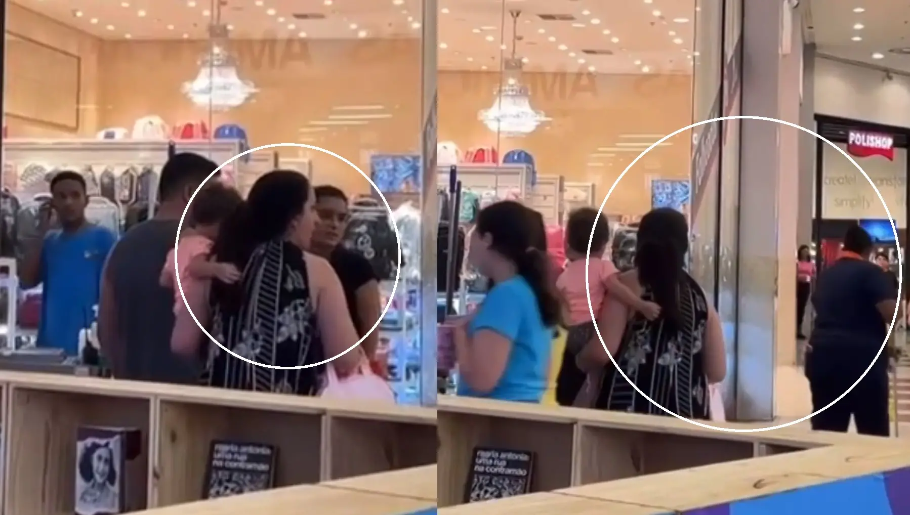 A agressora não foi identificada. As placas do carro usado pela mulher são de São Bernardo dos Campos (SP)