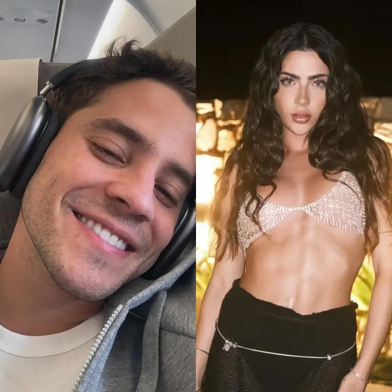 Jade Picon e André Lamoglia juntos no Réveillon de Pernambuco