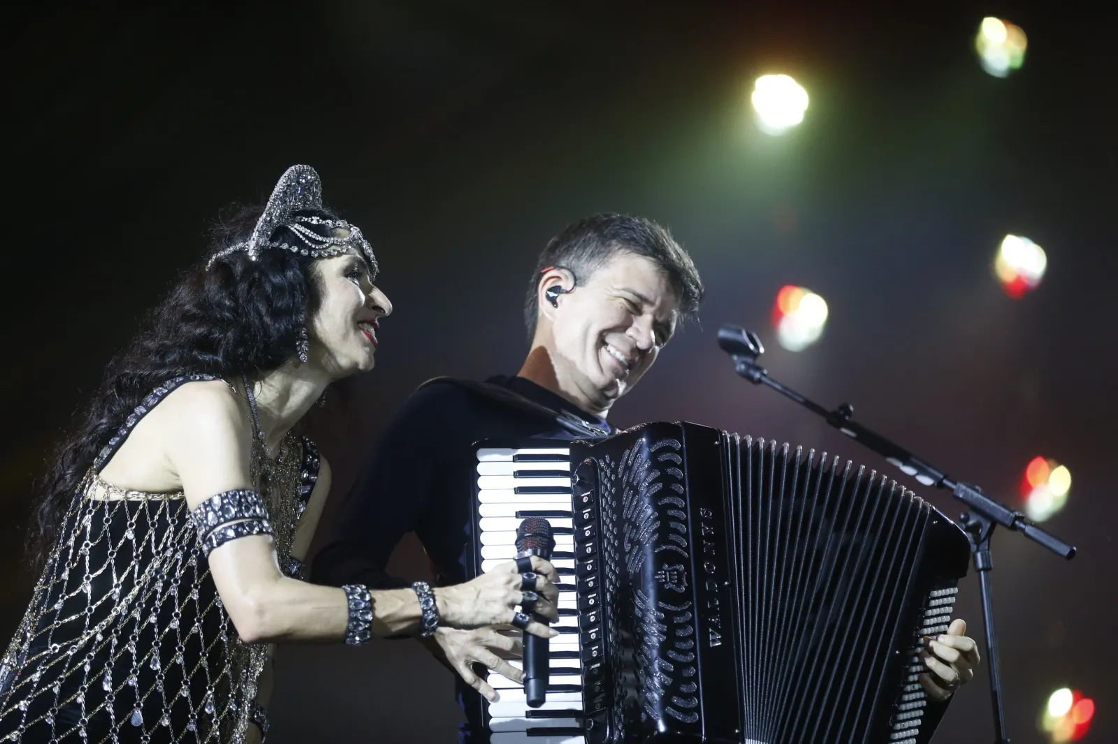 A cantora Marisa Monte foi a quinta atração a participar do segundo dia de shows no Réveillon de Fortaleza