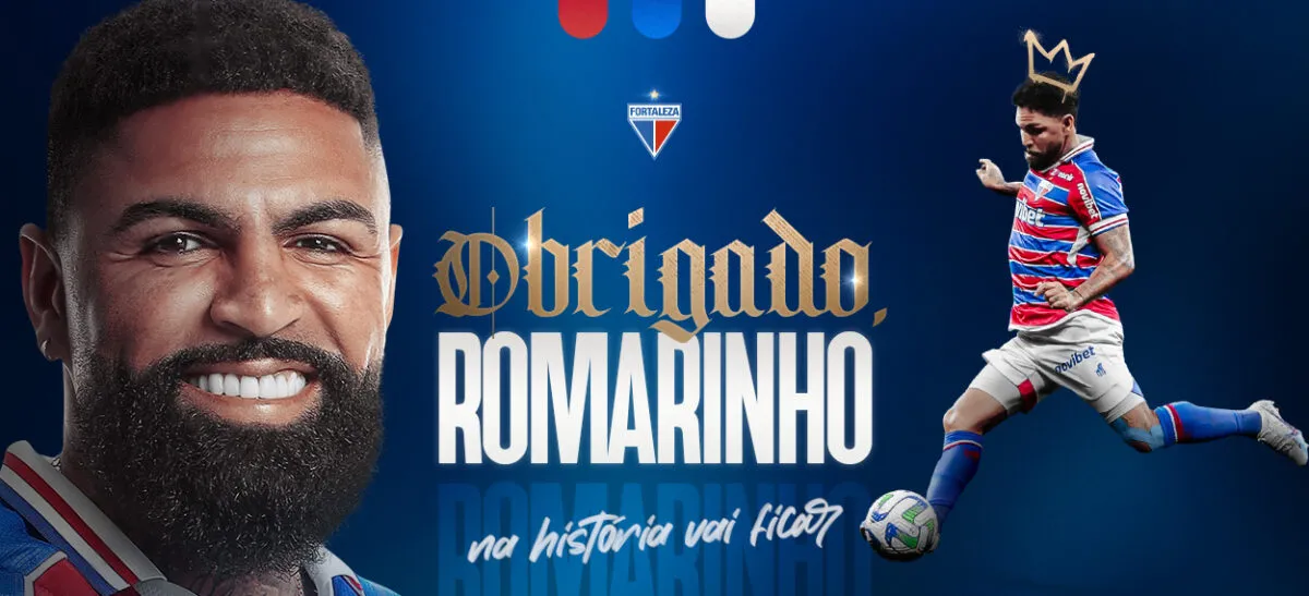 O Fortaleza publicou nota de agradecimento após a saída de Romarinho para o Sport
