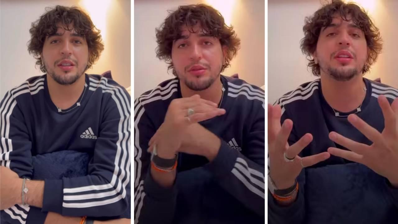 Nattan em anúncio de afastamento dos palcos publicado no Instagram pessoal em 1º de janeiro de 2024. Nattan anuncia afastamento dos palcos para focar na saúde e recuperar voz