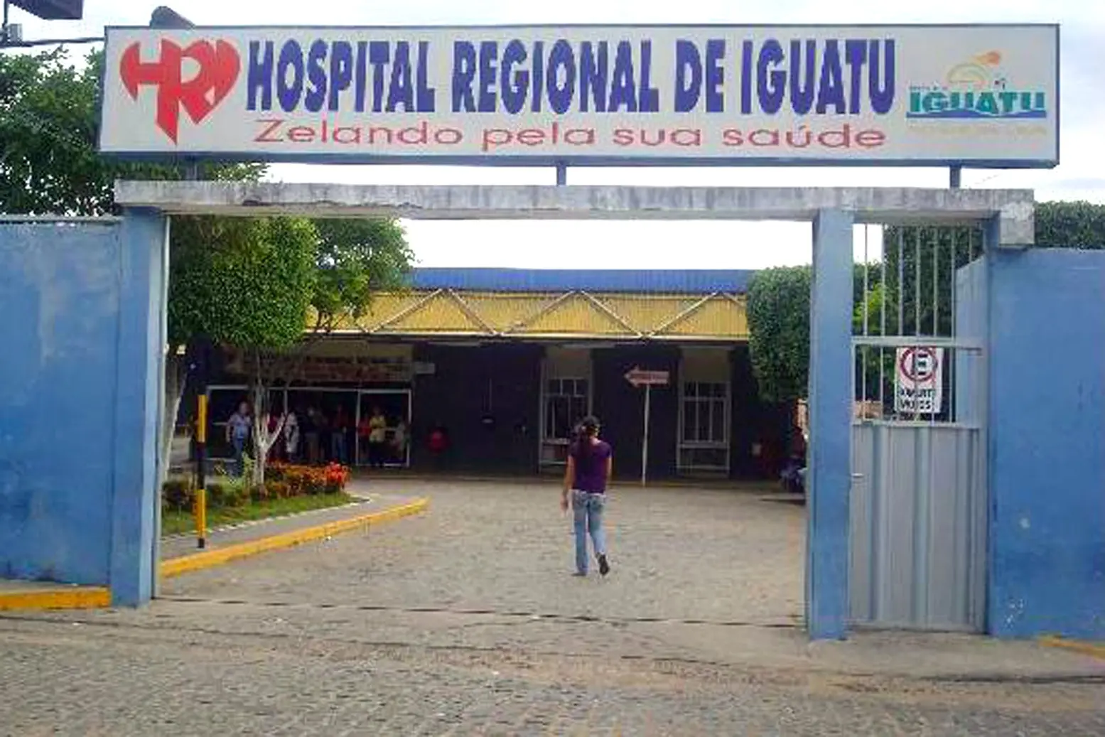 Fachada do Hospital Regional de Iguatu