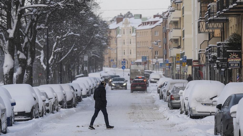 Frio extremo atinge países da Europa; Suécia registra quase -44°C