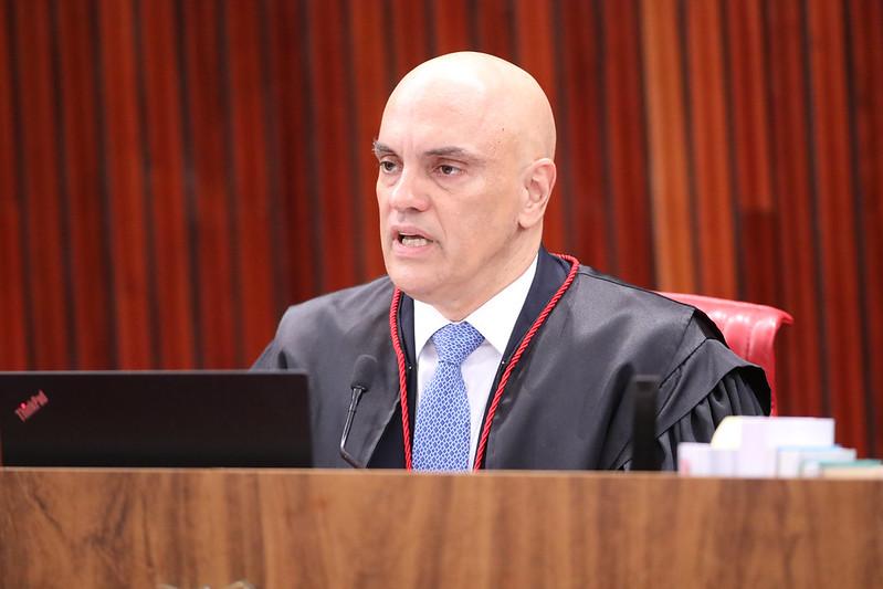 Ministro Alexandre de Moraes, presidente do Tribunal Superior Eleitoral