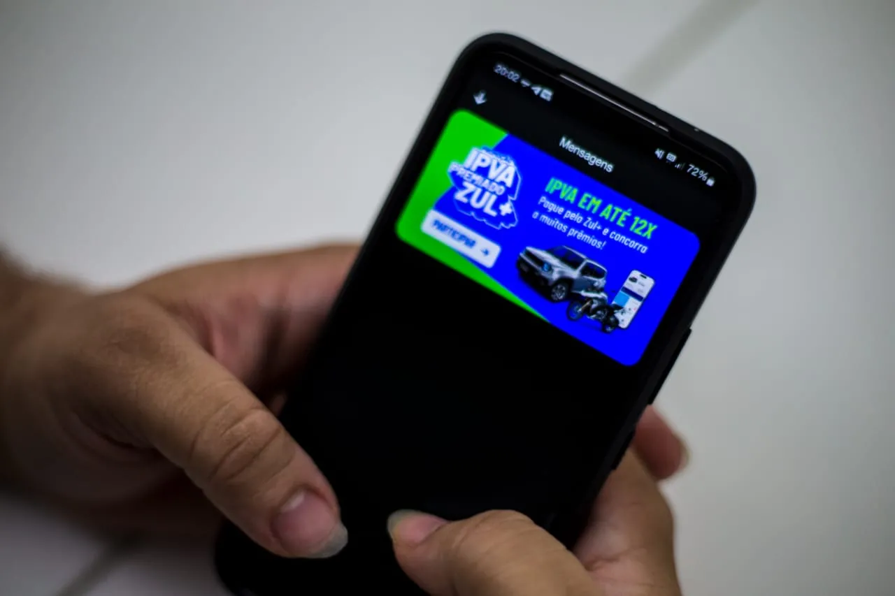 Banner da promoção, que redireciona o cliente para outro aplicativo