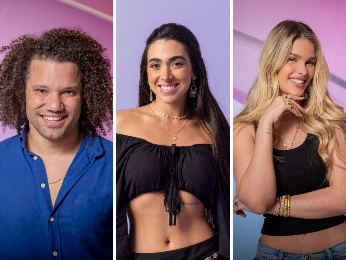 Enquete BBB 24: Maycon, Giovanna ou Yasmin Brunet? Vote em quem