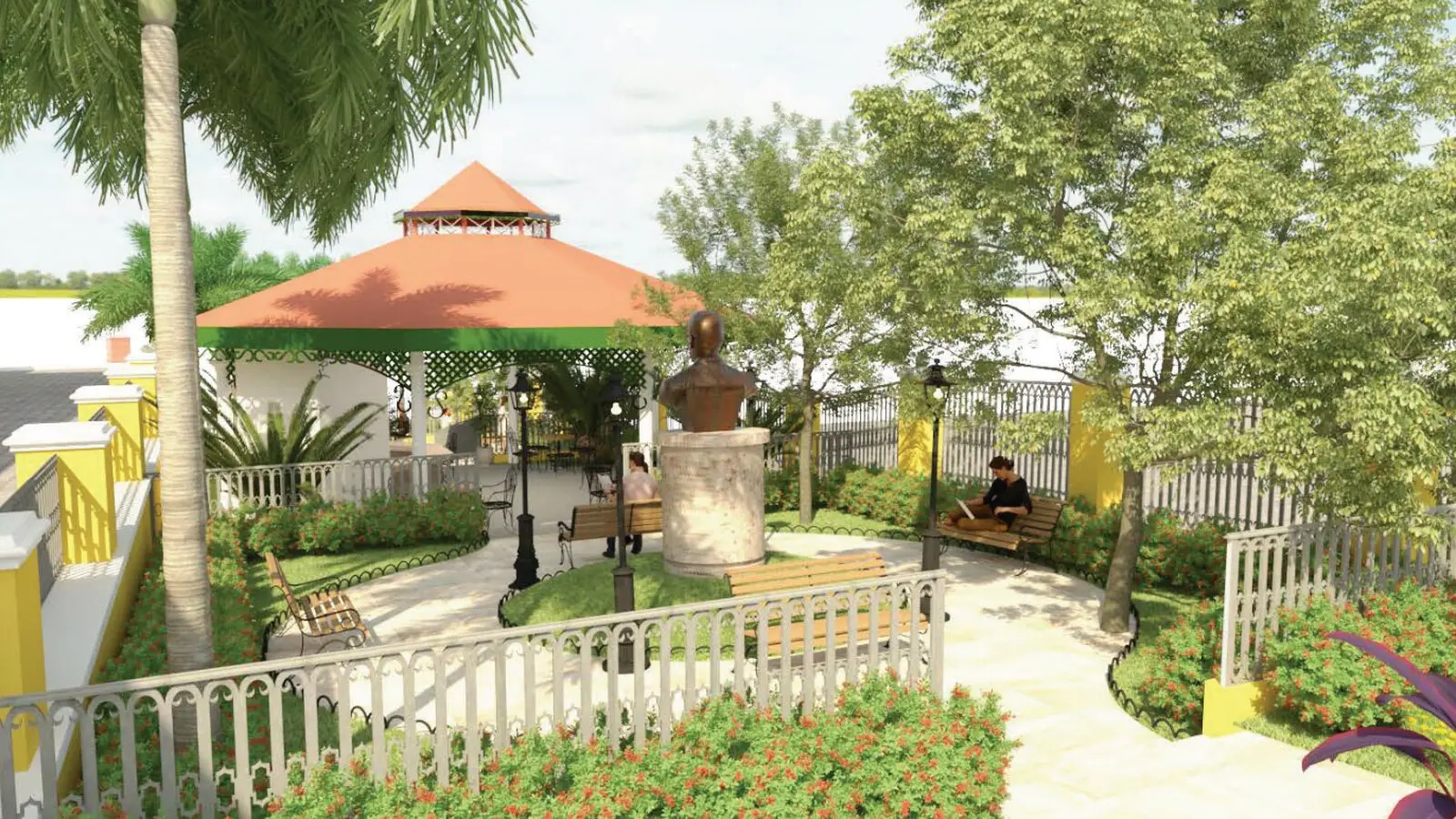 Praça ficará localizada próximo à Igreja do Rosário, no Centro de Fortaleza