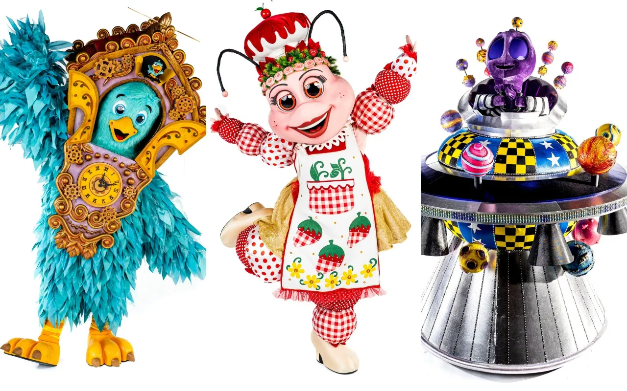 Fantasias de Cuco, Dona Formiga, e Etzinho