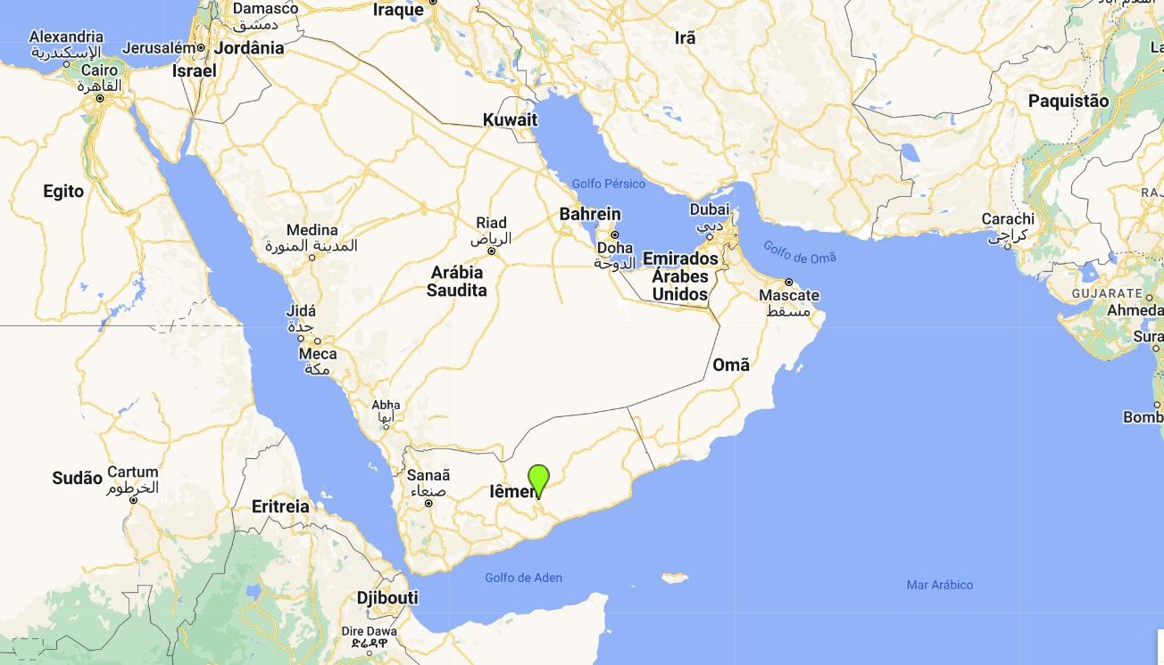 Iêmen é um país árabe que ocupa a extremidade sudoeste da Península da Arábia