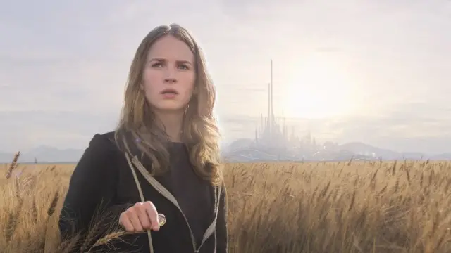 Cena do filme 'Tomorrowland - Um Lugar Onde Nada É Impossível'
