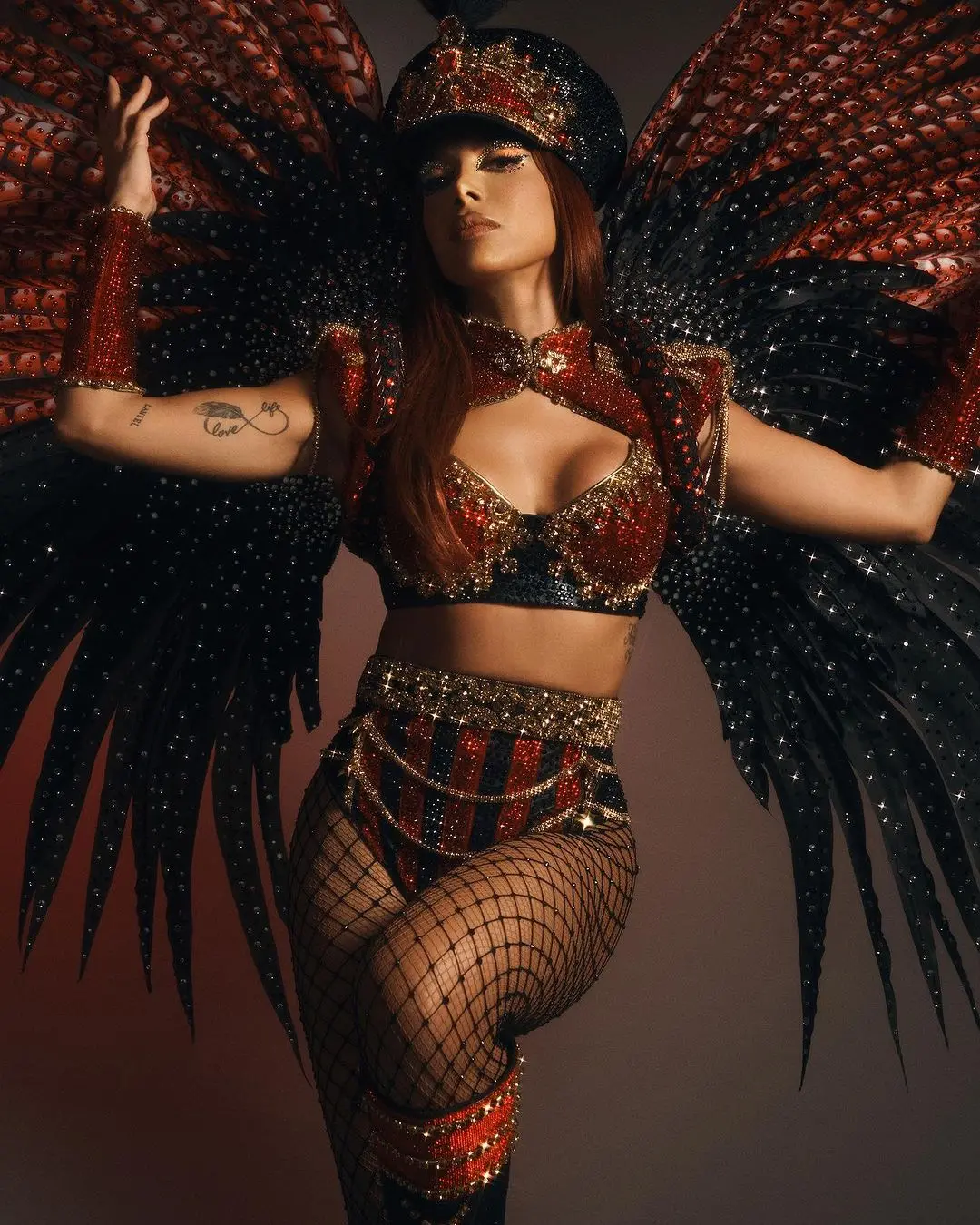 Look da Anitta para Ensaios da Anitta em Fortaleza