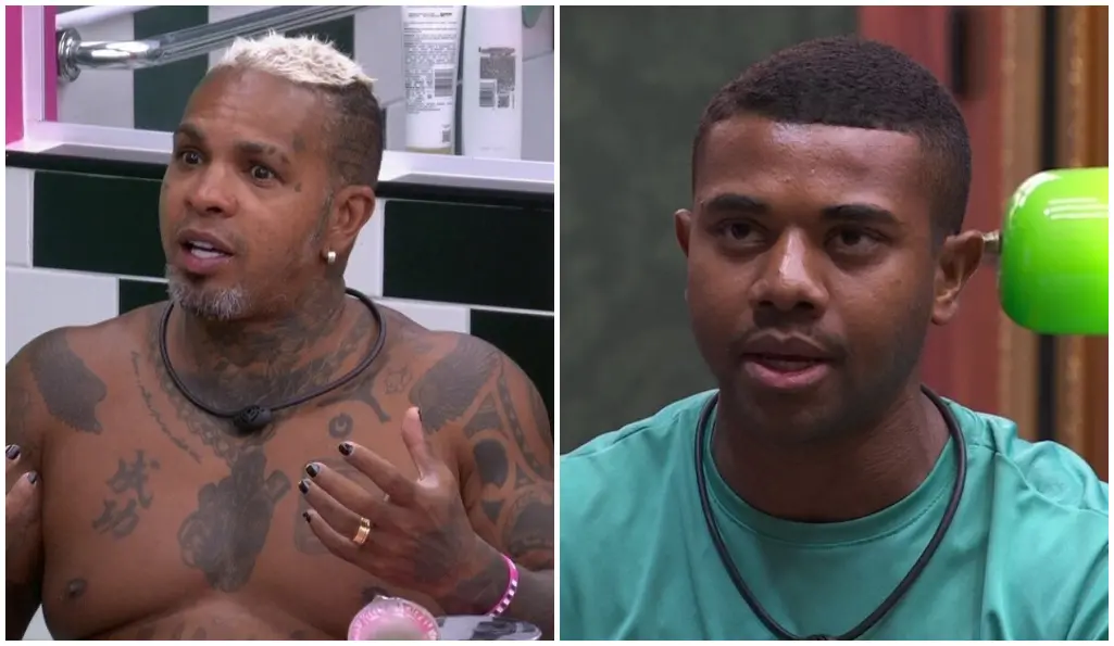 Rodriguinho e Davi no BBB 24
