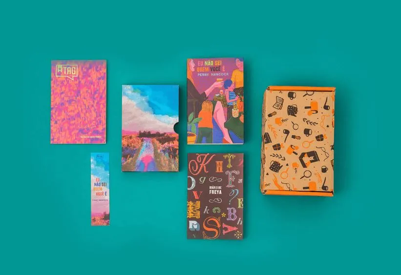 O clube de livros TAG Livros também investe na oferta de itens exclusivos