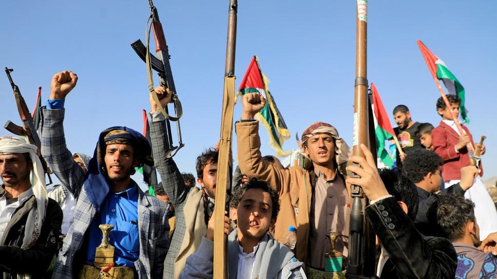 Manifestantes iemenitas