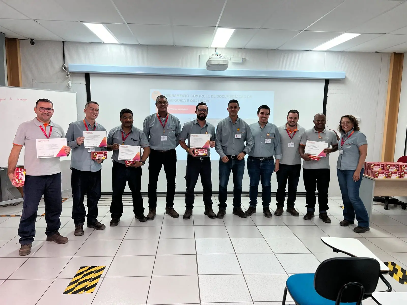 Carlos Felipe e equipe