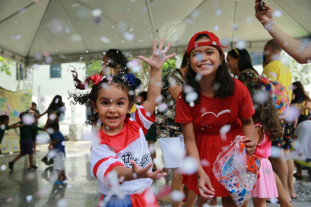 Bailes para os pequenos são gratuitos e ocorrem no Centro e na Messejana
