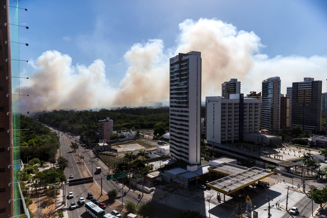 incêndio Parque do Cocó
