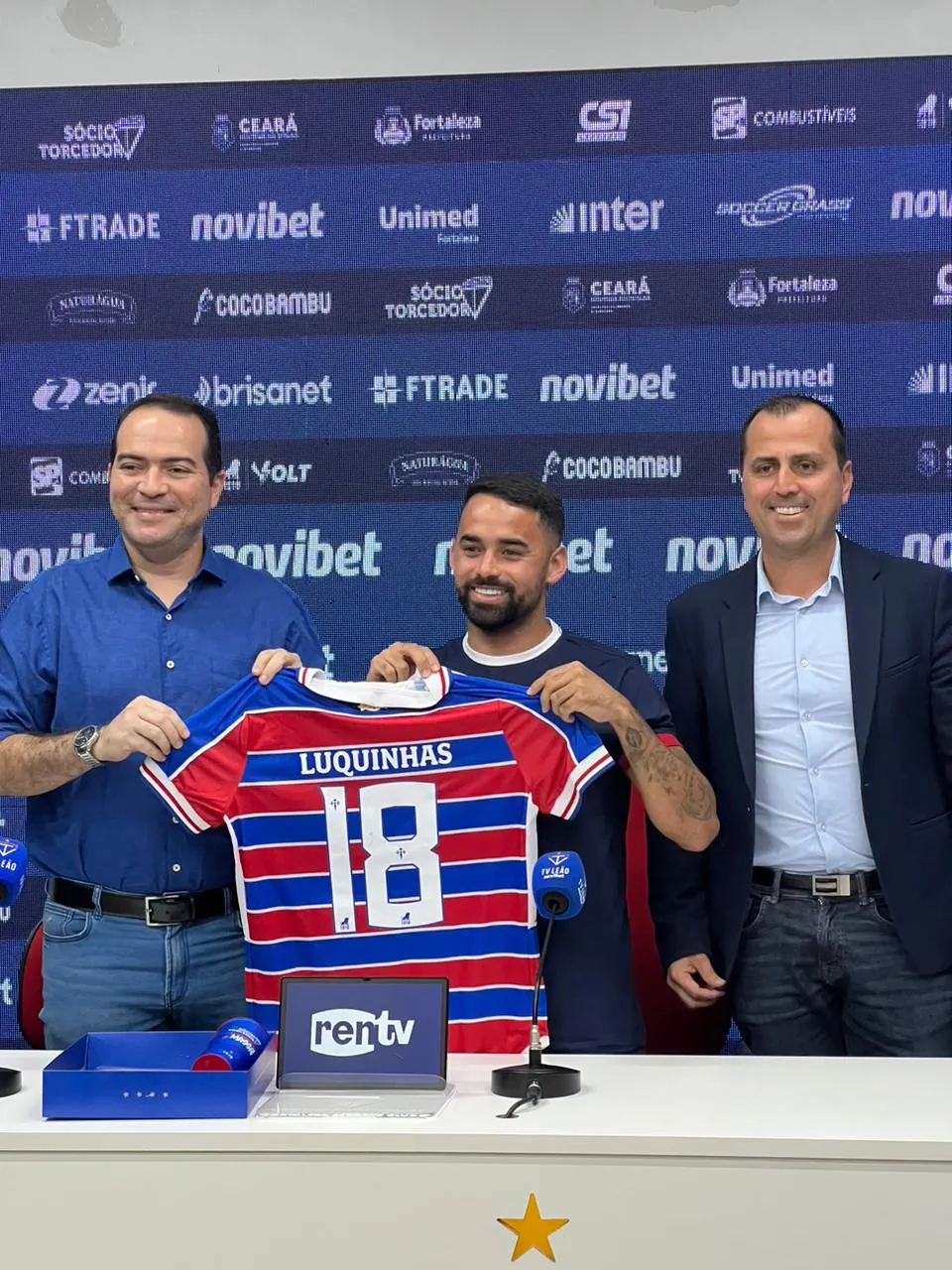 Luquinhas vai vestir a camisa 18 do Fortaleza.