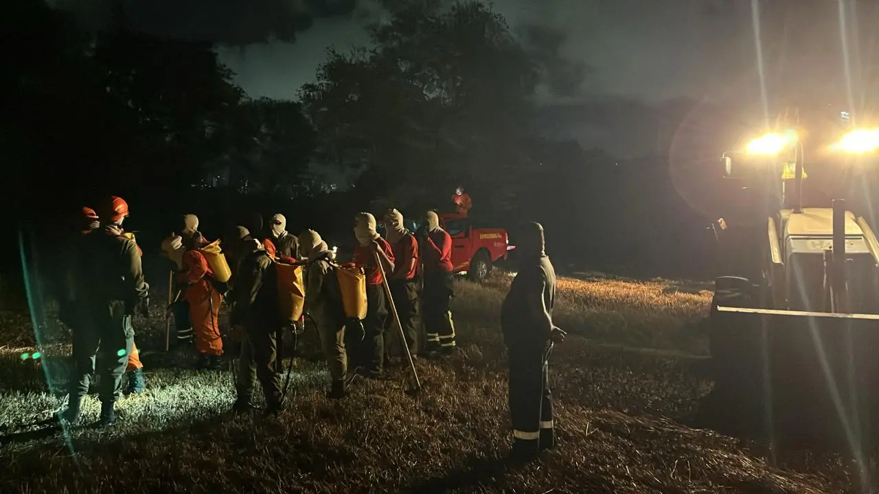 Incêndio no Parque Estadual do Cocó