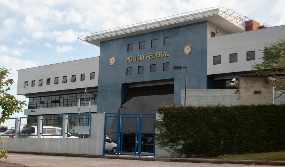 Fachada da Polícia Federal