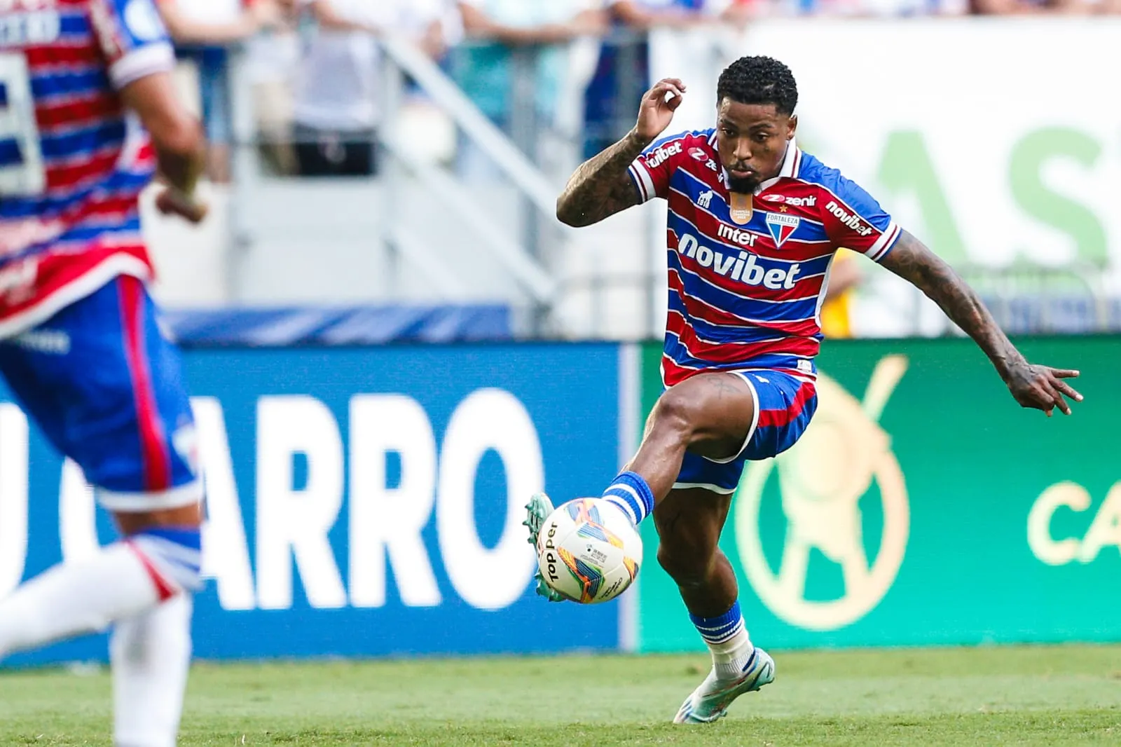 Marinho foi titular no primeiro jogo do Fortaleza na temporada.