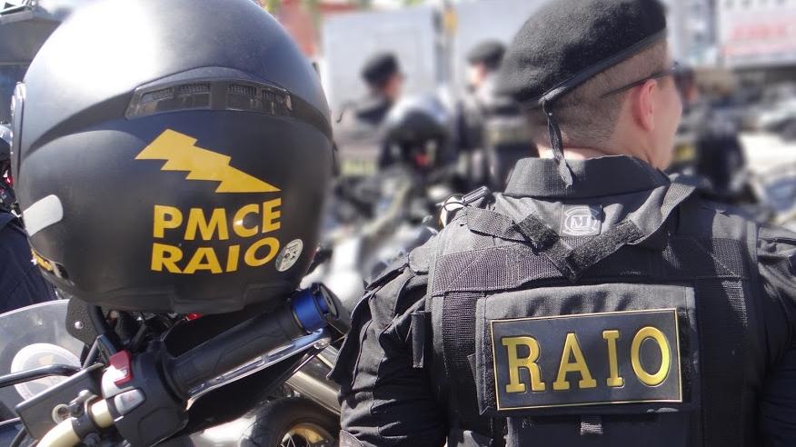 Imagem ilustrativa mostra agente do CPRAIO da Polícia Militar do Ceará. PM é morto durante ação policial em Ubajara; Ceará registra duas mortes de agentes em menos de 24h