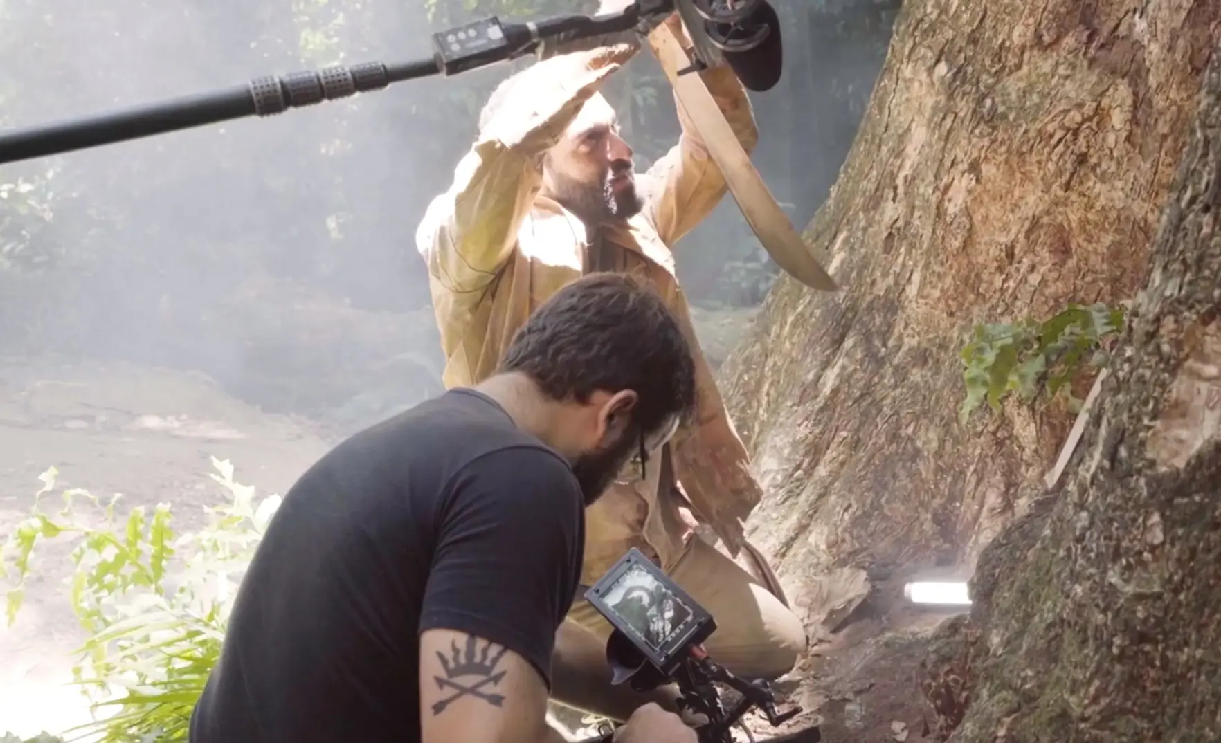 Cena gravada no Parque Estadual dos Três Picos, Cachoeira de Macacu, no Rio de Janeiro
