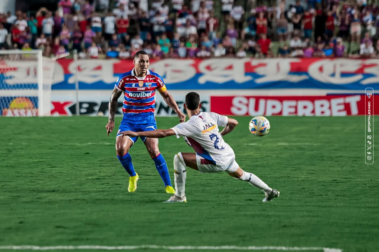 O Fortaleza não fez um bom 1º tempo na Arena Romeirão, permitindo mais finalizações do Barbalha