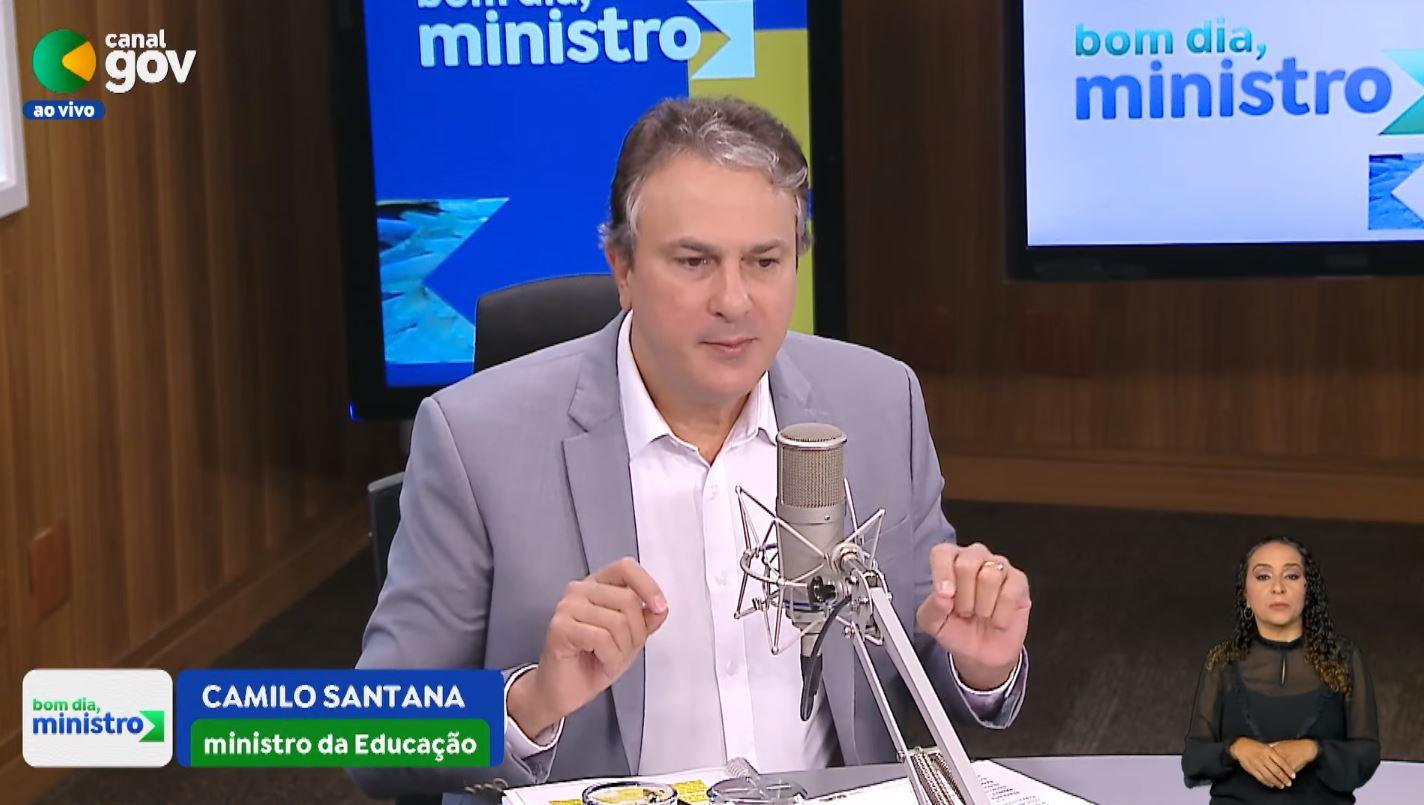 camilo santana no bom dia, ministri