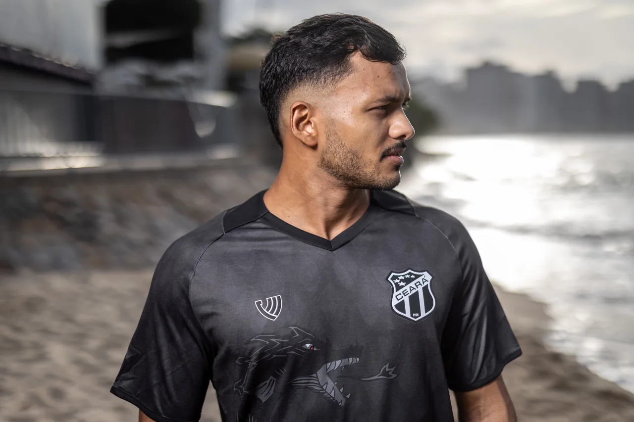 Em homenagem a Dragão do Mar, Ceará lançou uniformes oficiais para jogos da Copa do Nordeste 2024